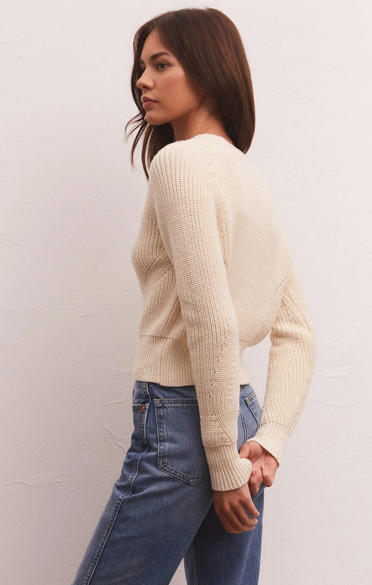 ZSU Britt Cardigan in Cream